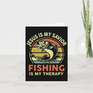 Jesus Made Me Fisher Of Man Christian Funny Byss F Card