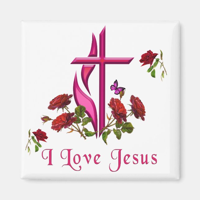 Jesus  magnet (Front)
