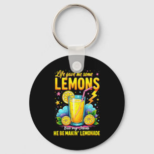Jesus Making Lemonade Bible Life Gave Me Some Lemo Key Ring
