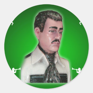 JESUS MALVERDE CUSTOMIZABLE PRODUCTS CLASSIC ROUND STICKER