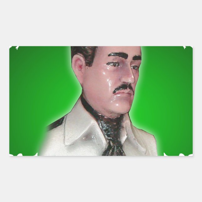 JESUS MALVERDE CUSTOMIZABLE PRODUCTS RECTANGULAR STICKER (Front)