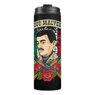 Jesus Malverde Shirt For Women & Men Gifts Jesus M Thermal Tumbler
