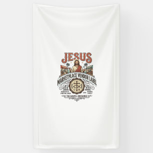 Jesus Marketplace Vendor Label Jesus Marketplace V Banner