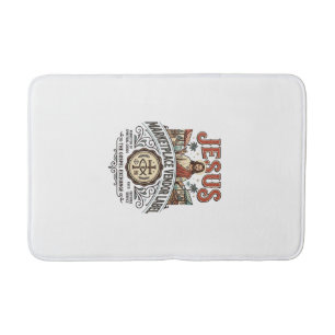 Jesus Marketplace Vendor Label Jesus Marketplace V Bath Mat