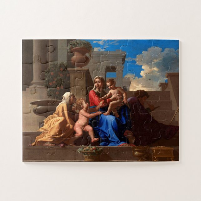 Jesus, Mary and Joseph Jigsaw Puzzle (Horizontal)