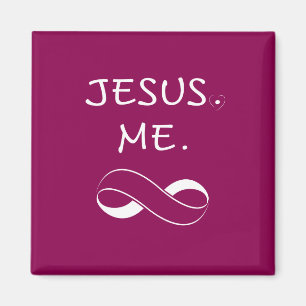 Jesus Me Infinity Christian Magnet gifts