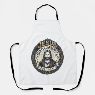 Jesus Memory Care Alzheimer Caregiver Shirt Christ Apron