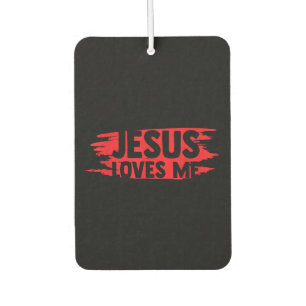 Jesus Men Women Kids Fun Christian Bible Faith Jes Car Air Freshener