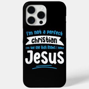 Jesus Men Women Kids Fun Christian Bible Faith Jes iPhone 15 Pro Max Case