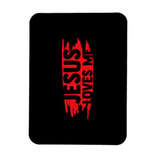 Jesus Men Women Kids Fun Christian Bible Faith Jes Magnet