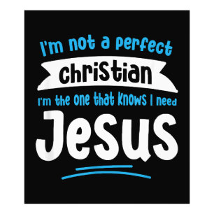Jesus Men Women Kids Fun Christian Bible Faith Jes Photo Print