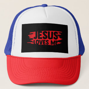 Jesus Men Women Kids Fun Christian Bible Faith Jes Trucker Hat