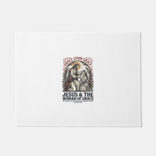 Jesus Menopause Midlife Women Encouragement Shirt Doormat