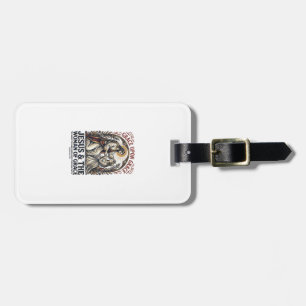 Jesus Menopause Midlife Women Encouragement Shirt Luggage Tag