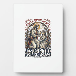 Jesus Menopause Midlife Women Encouragement Shirt Plaque