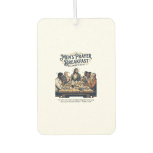 Jesus Mens Group Brotherhood Retreat T-Shirt Inspi Car Air Freshener