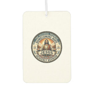 Jesus Military Spouse Waiting Wife T-Shirt Inspira Car Air Freshener