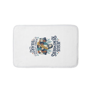 Jesus Miscarriage Comfort Healing T-Shirt Inspirat Bath Mat