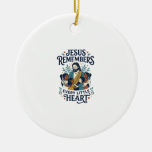 Jesus Miscarriage Comfort Healing T-Shirt Inspirat Ceramic Ornament
