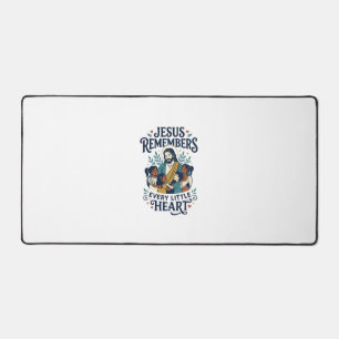 Jesus Miscarriage Comfort Healing T-Shirt Inspirat Desk Mat
