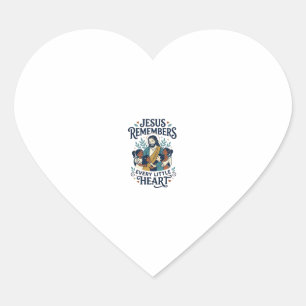 Jesus Miscarriage Comfort Healing T-Shirt Inspirat Heart Sticker