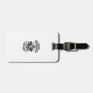 Jesus Miscarriage Comfort Healing T-Shirt Inspirat Luggage Tag