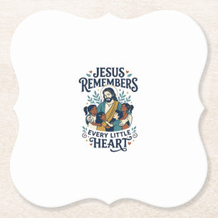Jesus Miscarriage Comfort Healing T-Shirt Inspirat Paper Coaster