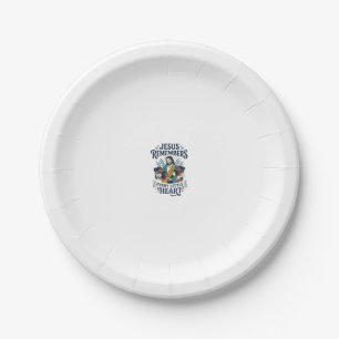 Jesus Miscarriage Comfort Healing T-Shirt Inspirat Paper Plate