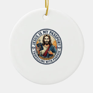 Jesus Missionary Global Missions Shirt Christian G Ceramic Ornament