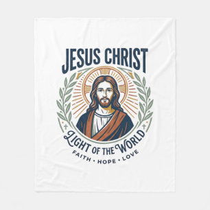 Jesus Modest Fashion Feminine Values T-Shirt Inspi Fleece Blanket
