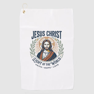 Jesus Modest Fashion Feminine Values T-Shirt Inspi Golf Towel