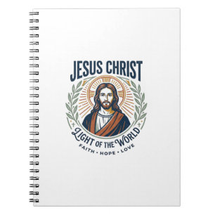 Jesus Modest Fashion Feminine Values T-Shirt Inspi Notebook