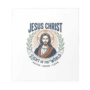 Jesus Modest Fashion Feminine Values T-Shirt Inspi Notepad