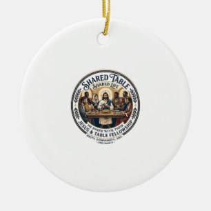 Jesus Moms Group Womens Bible Study Vintage Shirt Ceramic Ornament