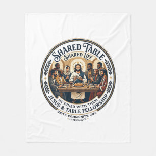 Jesus Moms Group Womens Bible Study Vintage Shirt Fleece Blanket