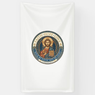 Jesus Monastic Contemplative Spirituality Graphic Banner