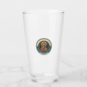 Jesus Monastic Contemplative Spirituality Graphic  Glass