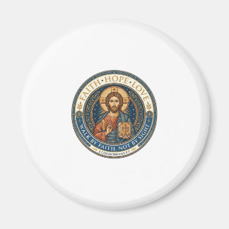 Jesus Monastic Contemplative Spirituality Graphic  Magnet