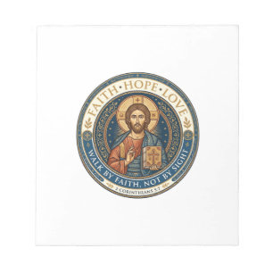 Jesus Monastic Contemplative Spirituality Graphic Notepad