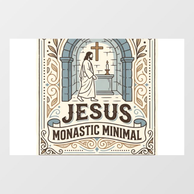 Jesus Monastic Minimal Jesus Monastic Minimal Chri (Sheet)