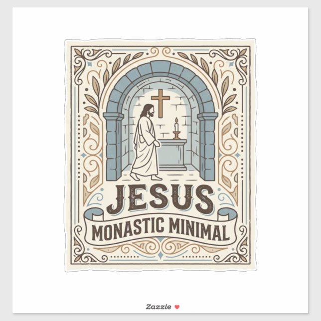 Jesus Monastic Minimal Jesus Monastic Minimal Chri (Sheet)