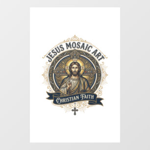 Jesus Mosaic Art Jesus Mosaic Art Christian Faith 