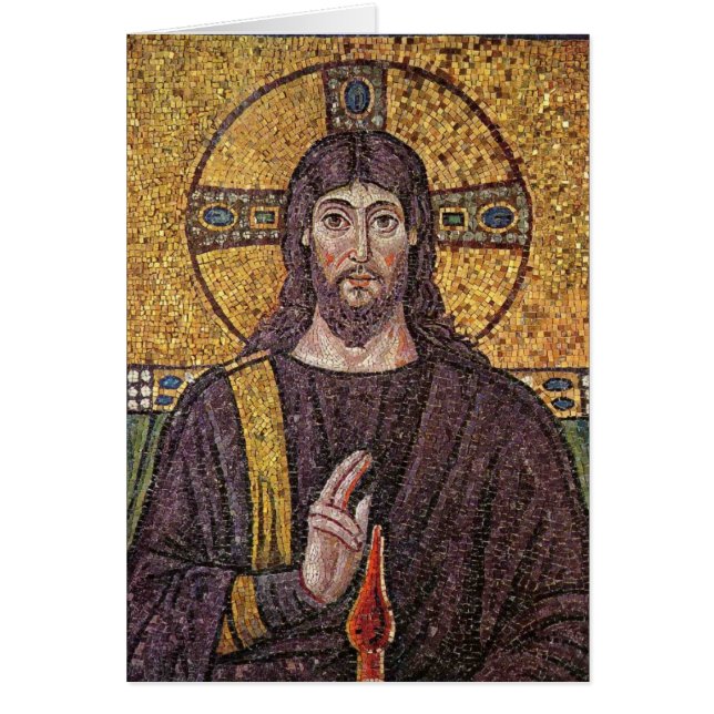 Jesus Mosaic Picture of Jesus  (Front)