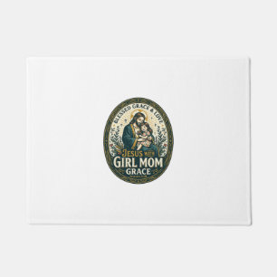 Jesus Motherhood Micro Identities Shirt Faith Base Doormat