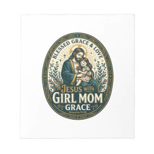 Jesus Motherhood Micro Identities Shirt Faith Base Notepad