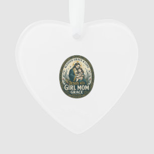 Jesus Motherhood Micro Identities Shirt Faith Base Ornament