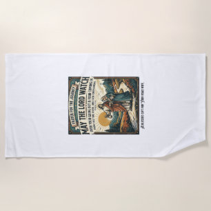 Jesus Motorcycle Club Spouse T-Shirt Inspirational Beach Towel