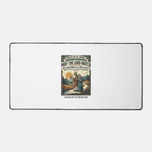 Jesus Motorcycle Club Spouse T-Shirt Inspirational Desk Mat