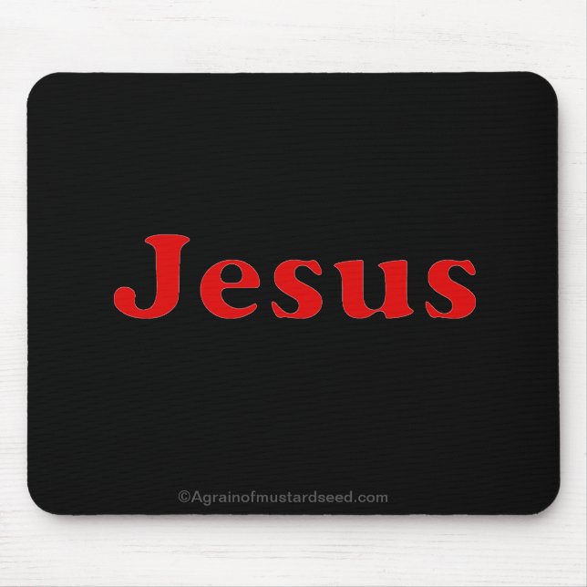 JESUS MOUSE PAD (Front)