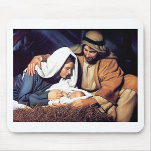 Jesus mouse pad
